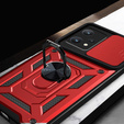 Etui pancerne do Realme 9 Pro / OnePlus Nord CE 2 Lite 5G, CamShield Slide, czerwone