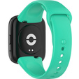 Pasek Silikonowy do Xiaomi Redmi Watch 3 Active, Miętowy