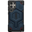 OUTLET Etui Urban Armor Gear do Galaxy S24 Ultra, Monarch Pro MagSafe, granatowe