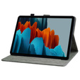 Etui do Samsung Galaxy Tab S9, Wallet Pen Slot, zielone