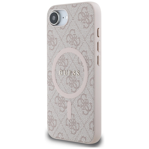 Etui Guess HC MagSafe PU 4G Ring Classic Logo do iPhone 16e