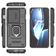 Etui do OnePlus 13R, KickStand Camera Lens, czarne