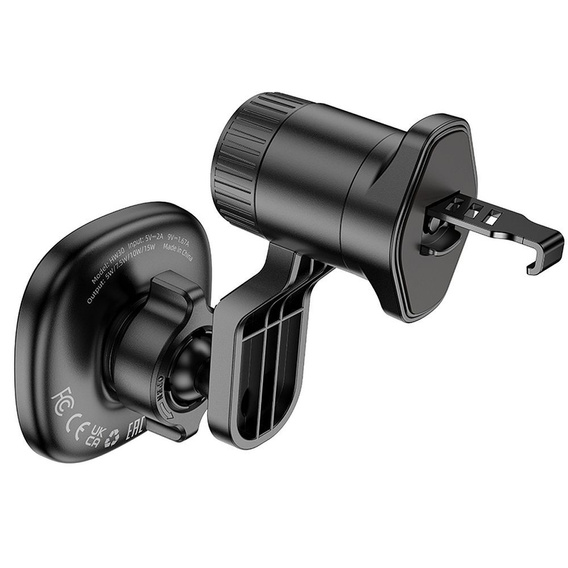 Uchwyt na telefon do samochodu z ładowaniem indukcyjnym Hoco HW30