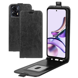 Etui z klapką do Motorola Moto G13, Flip, czarne