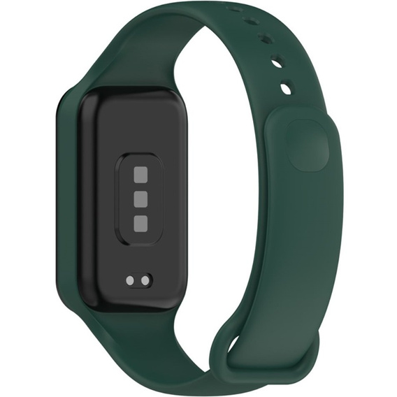 Pasek Silikonowy do Xiaomi Redmi Smart Band 2 / Xiaomi Smart Mi Band 8 Active, Zielony