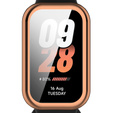 2w1 Etui z Osłoną do Xiaomi Redmi Smart Band 2 / Xiaomi Smart Mi Band 8 Active, Różowe złoto