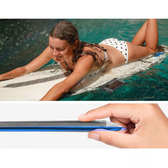Wodoszczelne i unoszące się na wodzie etui Spigen A610 Universal Waterproof Float Case