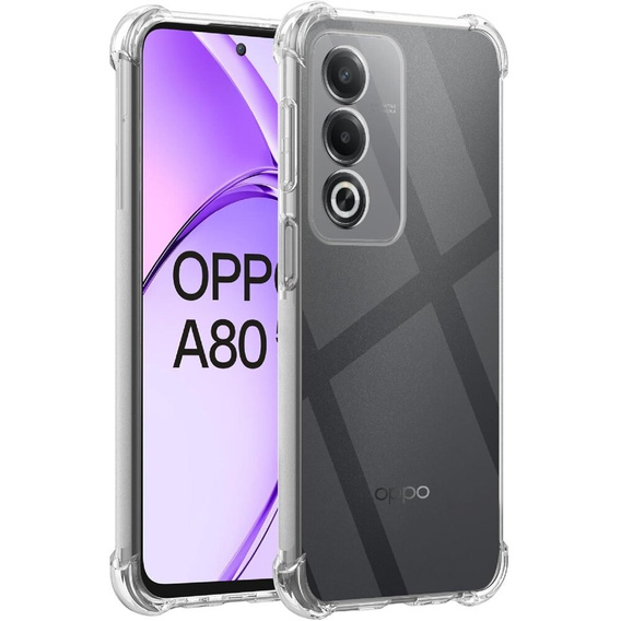 Etui do Oppo A80, Dropproof, przezroczyste