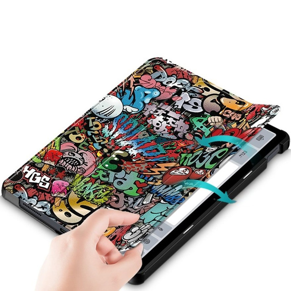 Etui do Xiaomi Redmi Pad SE 11", Smartcase, graffiti