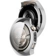 2w1 Etui silikonowe z osłoną ekranu do Huawei Watch 5 42mm – lekka ochrona wyświetlacza i boków - srebrne