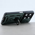 Etui pancerne do Infinix Note 30 5G, CamShield Slide, zielone