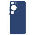 Etui do Huawei P60 / P60 Pro, Silicone Lite, granatowe