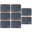 Wszechstronne etui z klawiaturą Bluetooth do iPad 11" 2025 A16 (11 gen.) / iPad 10.9" 2022 (10 gen.) – czarne