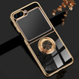 Etui do Samsung Galaxy Z Flip 5 5G, Electro Ring, czarne