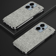 Etui do Xiaomi Redmi Note 13 Pro+, Glitter Astronaut, czarne