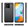 Etui do Xiaomi Redmi 10C, Karbon, czarne