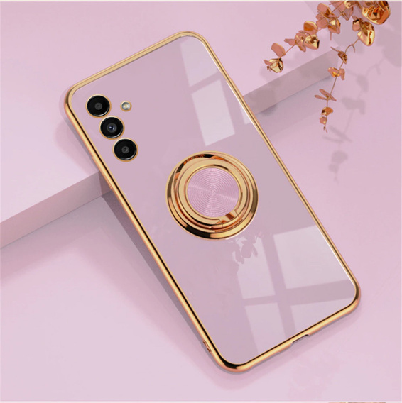 Etui do Samsung Galaxy A04S / A13 5G, Electro Ring, fioletowe