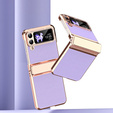 Etui do Samsung Galaxy Z Flip 4 5G, ElectroLeather, fioletowe