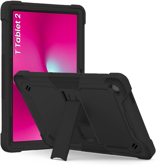 Etui pancerne do T-Mobile T Tablet 2 5G, Impact Armour, czarne