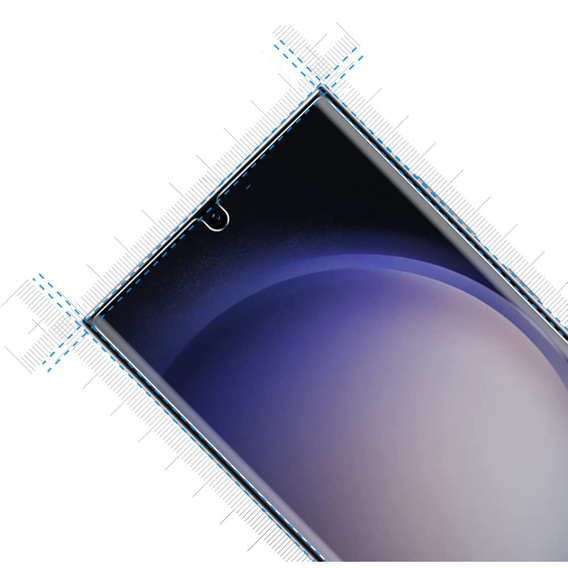 Szkło Hartowane UV ERBORD do Samsung Galaxy S23 Ultra