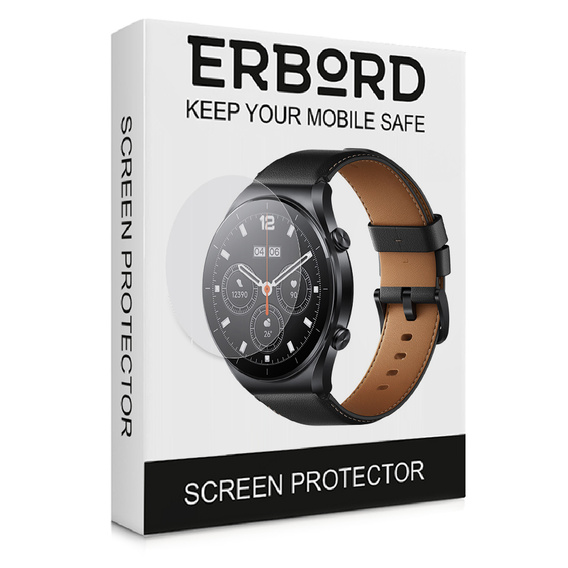 3x Folia Hydrożelowa ERBORD do Xiaomi Mi Watch S1