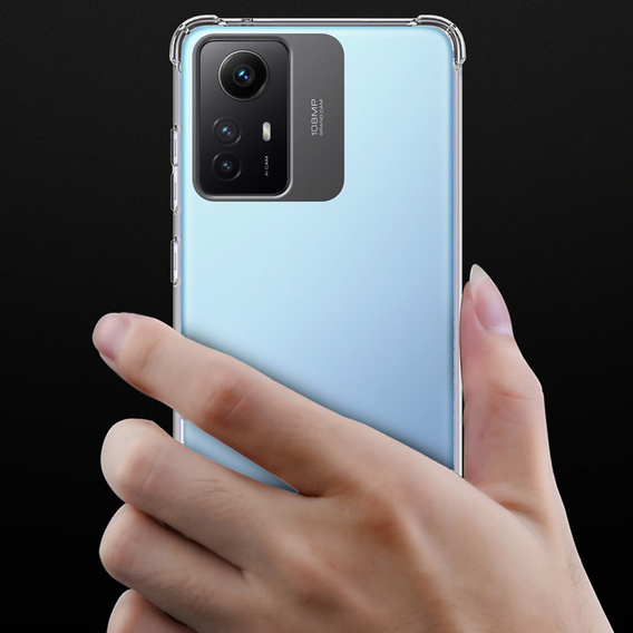 Etui do Xiaomi Redmi Note 12S, Dropproof, Przezroczyste
