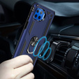 Etui pancerne do Motorola Moto G 5G Plus, Nox Case Ring, niebieskie
