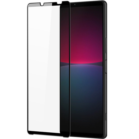 Szkło Hartowane do Sony Xperia 10 V, Dux Ducis pełne na cały ekran z czarną ramką, szybka