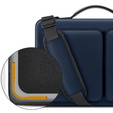 Tech-Protect Defender Bag, Etui Torba do laptopów 15-16 cali, Granatowa