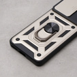 Etui pancerne do Motorola Edge 40 Neo, CamShield Slide, złote