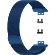 Pasek Bransoleta Milanese do Huawei Watch Fit, Granatowy