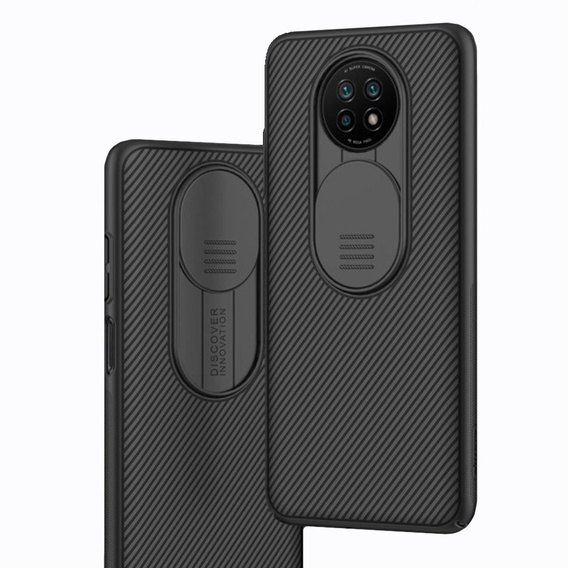 Etui do Xiaomi Redmi Note 9T 5G, pancerne Nillkin, CamShield Pro, czarne