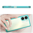 Etui do Xiaomi Redmi 13C / Poco C65, Fusion Hybrid, przezroczyste / niebieskie