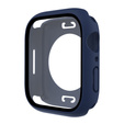 2w1 Etui + Szkło Hartowane do Apple Watch 7/8/9 45MM, Granatowe