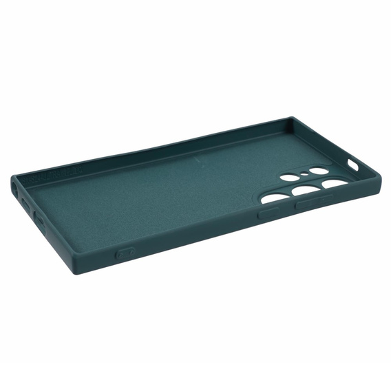Etui do Samsung Galaxy S24 Ultra, Silicone Lite, zielone