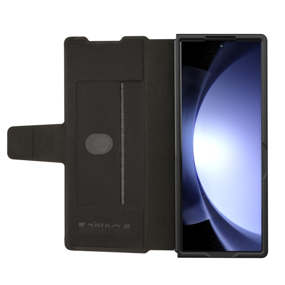 Etui NILLKIN do Samsung Galaxy Z Fold6 5G, z klapką, Czarne