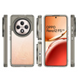 Etui do Oppo Reno 12FS / 12F, Fusion Hybrid, przezroczyste / czarne
