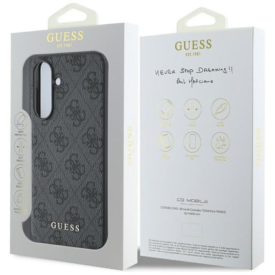Etui Guess 4G Metal Gold Logo do Samsung Galaxy A56