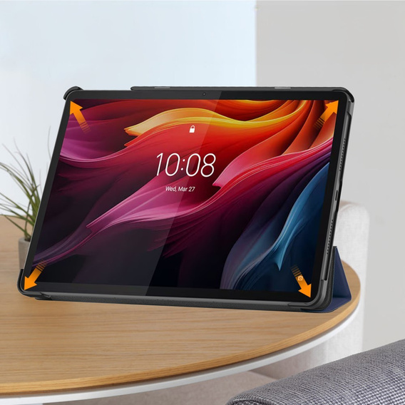 Etui do Lenovo Tab K11 Plus, Smartcase, granatowe