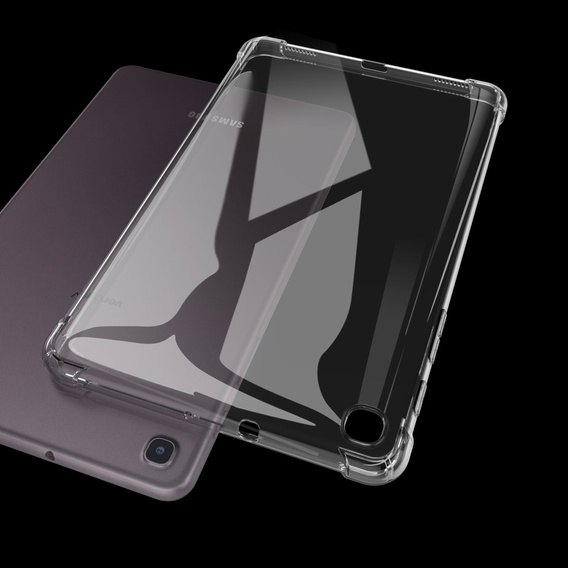 Etui do Samsung Galaxy Tab A7 Lite, Silikonowe, przezroczyste