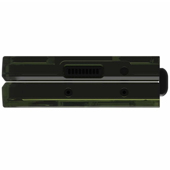 Etui Urban Armor Gear do Galaxy Z Fold 5 5G, Plyo MagSafe, przezroczyste / zielone