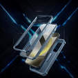 Etui pancerne do Samsung Galaxy S24, Dexnor Full Body (Two Frames), granatowe