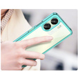 Etui do Xiaomi Redmi 13C / Poco C65, Fusion Hybrid, przezroczyste / niebieskie