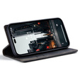 Etui CASEME do iPhone 14 Pro, Leather Wallet Case, czarne
