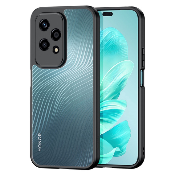 Etui DuxDucis do Honor 200 Lite, Aimo case, przezroczyste / czarne
