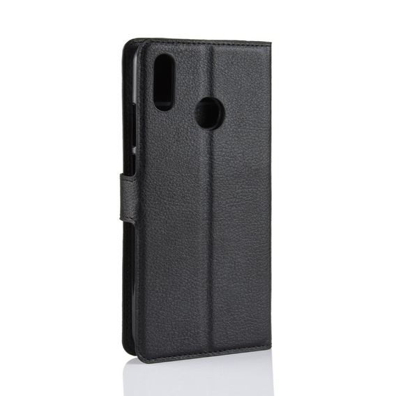 Etui z klapką do Huawei P Smart 2019, Wallet Leather Case, czarne