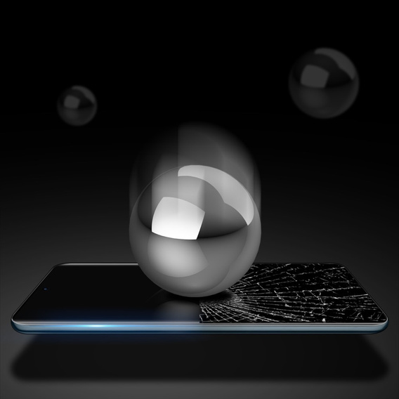 Szkło Hartowane do Motorola Edge 50 Fusion 5G, Dux Ducis pełne na cały ekran, czarna ramka