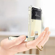 Etui GKK Corners Dropproof do Samsung Galaxy Z Flip 3 5G, Transparent