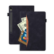 Etui do Samsung Galaxy Tab S10 FE+ Plus, Classic, z miejscem na rysik, czarne