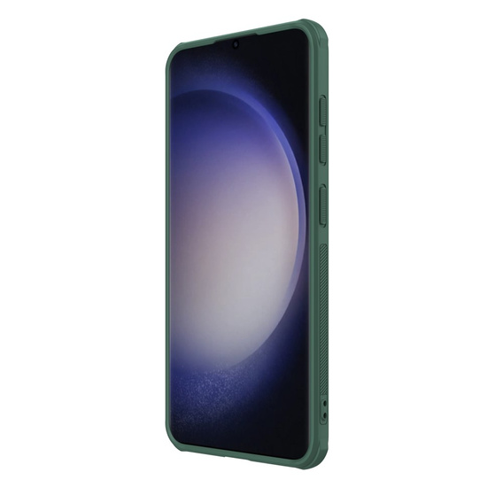 Etui NILLKIN do Samsung Galaxy S24, Obudowa Super Frosted Shield Case, zielone